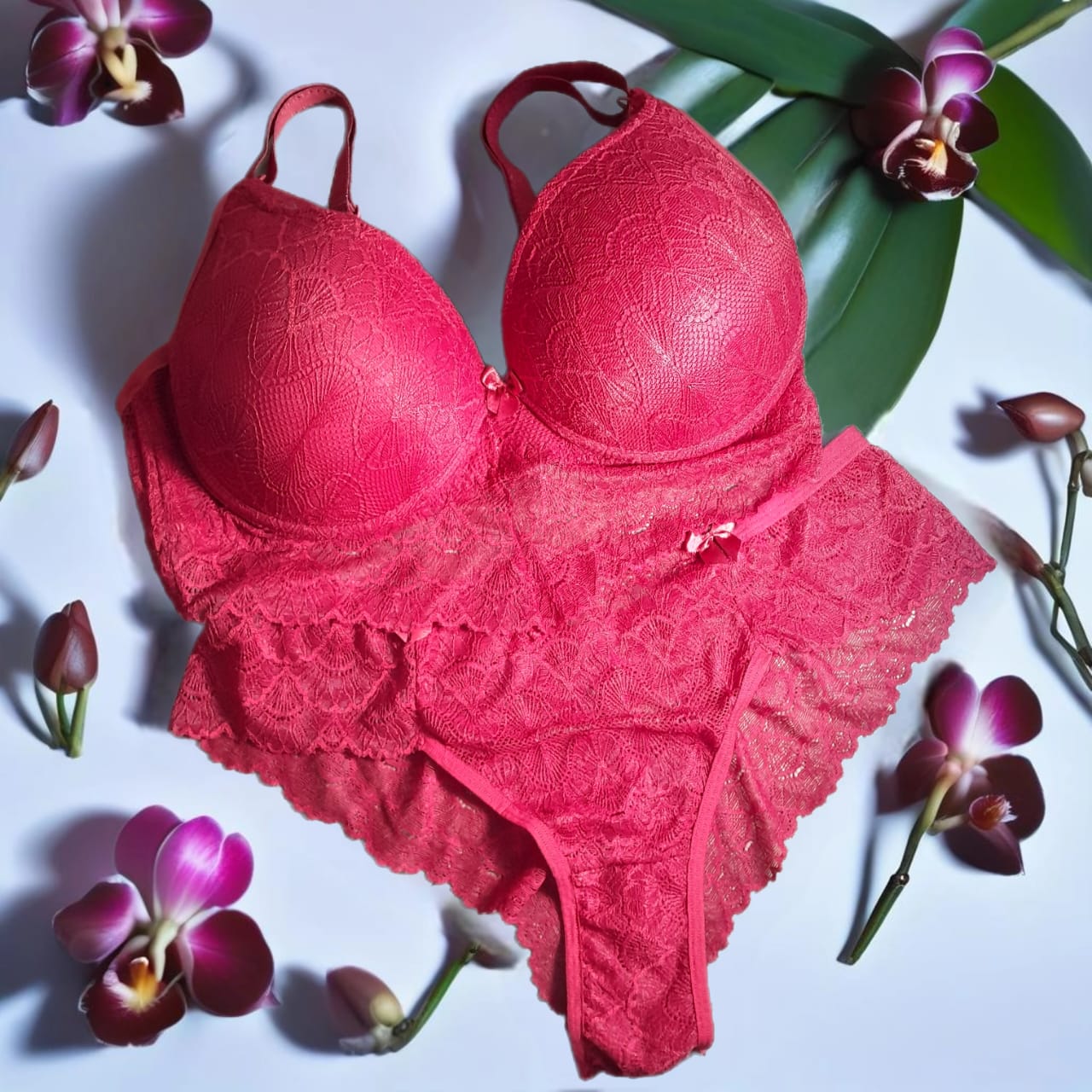 Conjunto Lingerie Renda Plus Size Vivid Hey, Soul Sister!