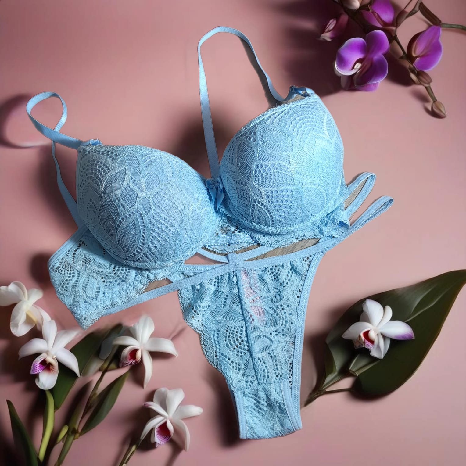 Conjunto Lingerie Renda Crimy Hey, Soul Sister!