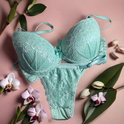 Conjunto Lingerie Renda Crimy Hey, Soul Sister!