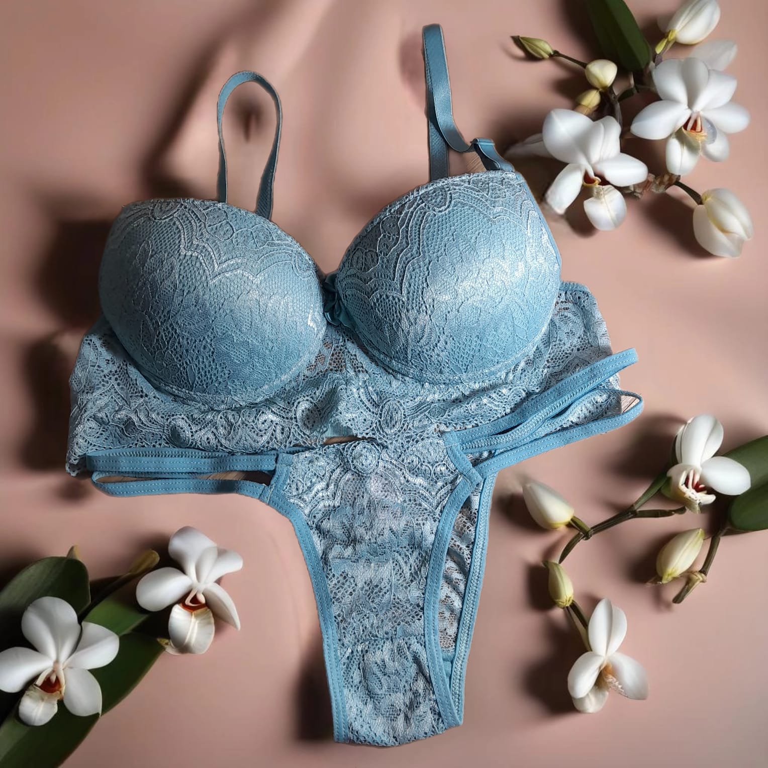 Conjunto Lingerie Renda Vivid Hey, Soul Sister!