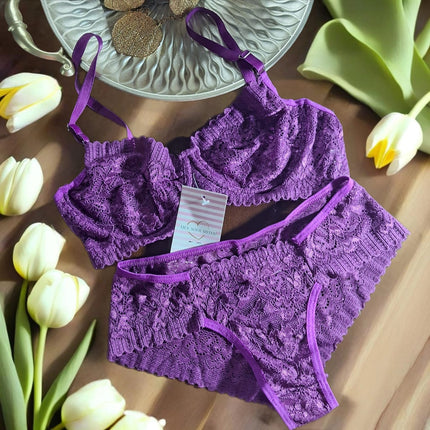 Conjunto Lingerie Renda Blossom Hey, Soul Sister!