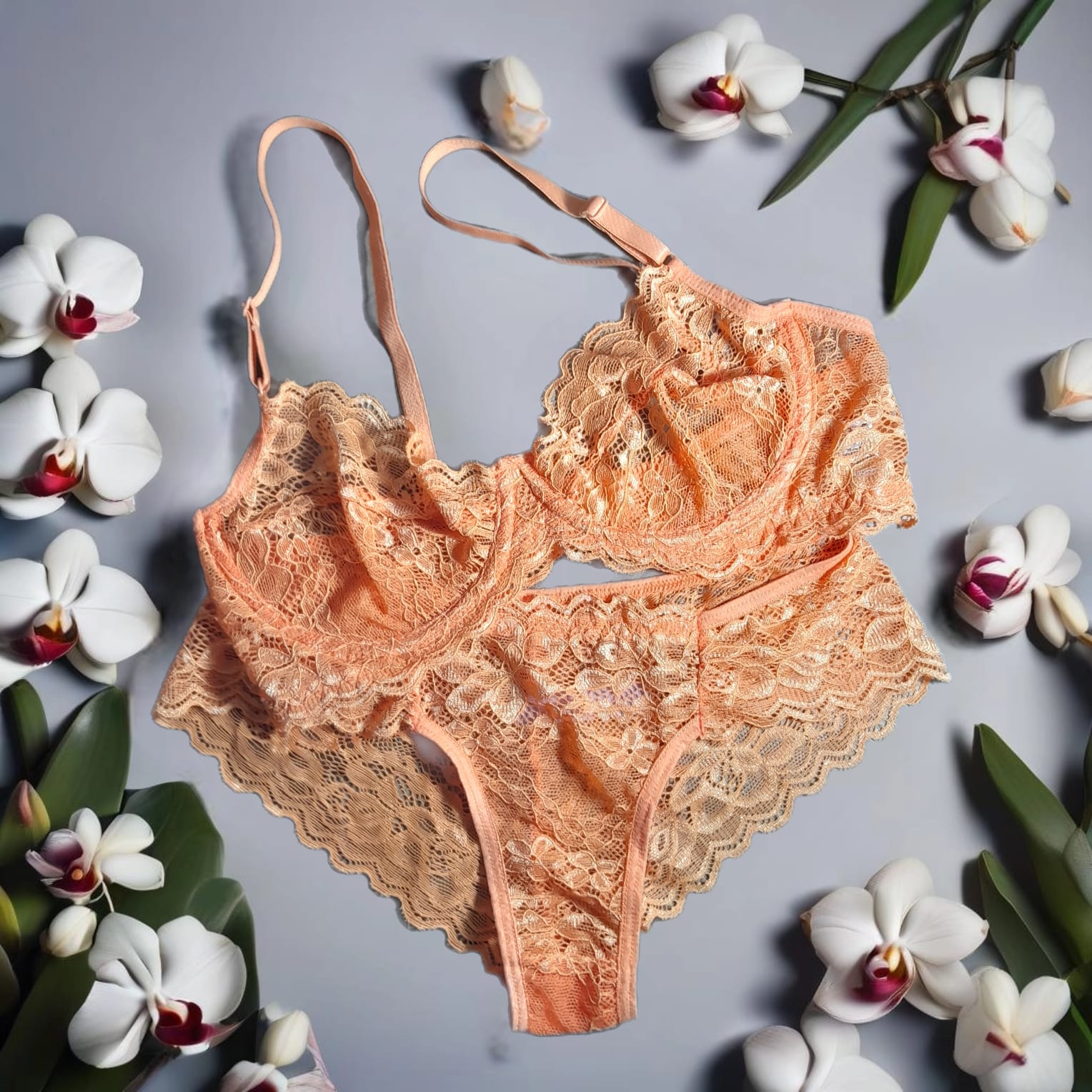 Conjunto Lingerie Renda Blossom Hey, Soul Sister!